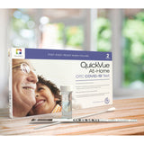 QuickVue® Respiratory Test Kit At-Home OTC COVID-19 Test 2 Tests CLIA Waived (1190065_BX) 1/BX