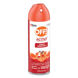 OFF!® ACTIVE Insect Repellent, 6 oz Aerosol Spray, 12/Carton (SJN334678) Case of 12