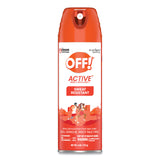 OFF!® ACTIVE Insect Repellent, 6 oz Aerosol Spray, 12/Carton (SJN334678) Case of 12
