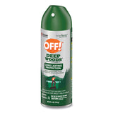 OFF! Deep Woods Insect Repellent, 6 oz Aerosol Spray, 12/Carton (SJN354266) Case of 12
