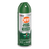 OFF!® Deep Woods Insect Repellent, 6 oz Aerosol Spray, 12/Carton (SJN334689) Case of 12