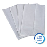 Scott® Full Fold Dispenser Napkins, 1-Ply, 13 x 12, White, 375/Pack, 16 Packs/Carton (KCC98740) Case of 6000