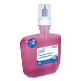 Scott® Pro Foam Skin Cleanser with Moisturizers, Citrus Floral, 1.2 L Refill, 2/Carton (KCC91592) Case of 2