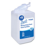 Scott® Pro Moisturizing Foam Hand Sanitizer, 1,000 mL Refill, Fruity Cucumber Scent, 6/Carton (KCC91560) Carton of 6