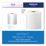 Kleenex® Hard Roll Paper Towels with Premium Absorbency Pockets, 1-Ply, 8" x 600 ft, 1.75" Core, White, 6 Rolls/Carton (KCC50606) Case of 6