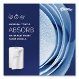 Kleenex® Hard Roll Paper Towels with Premium Absorbency Pockets, 1-Ply, 8" x 600 ft, 1.75" Core, White, 6 Rolls/Carton (KCC50606) Case of 6