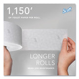 Scott® Essential Coreless JRT, Septic Safe, 2-Ply, White, 3.75" x 1,150 ft, 12 Rolls/Carton (KCC07006) 12 Rolls