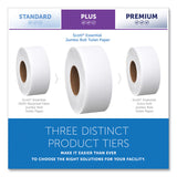 Scott® Essential JRT Jumbo Roll Bathroom Tissue, Septic Safe, 2-Ply, White, 3.55" x 1,000 ft, 12 Rolls/Carton (KCC07805) Carton of 12
