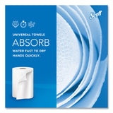 Scott® Essential High Capacity Hard Roll Towels for Business, Absorbency Pockets, 1-Ply, 8" x 1,000 ft, 1.5" Core, White,12 Rolls/CT (KCC01000) Case of 12