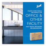 Scott® Essential Multi-Fold Towels, Absorbency Pockets, 1-Ply, 9.2 x 9.4, White, 250/Pack, 16 Packs/Carton (KCC01840) Case of 4000