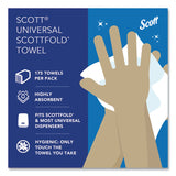 Scott® Pro Scottfold Towels, 1-Ply, 9.4 x 12.4, White, 175 Towels/Pack, 25 Packs/Carton (KCC01980) Case of 4375