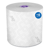 Scott® Essential High Capacity Hard Roll Towel, 1-Ply, 8" x 950 ft, White, 6 Rolls/Carton (KCC02001) Case of 6
