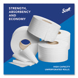 Scott® Essential JRT Jumbo Roll Bathroom Tissue, Septic Safe, 2-Ply, White, 3.55" x 1,000 ft, 4 Rolls/Carton (KCC03148) Carton of 4