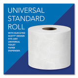Scott® Essential 100% Recycled Fiber SRB Bathroom Tissue, Septic Safe, 2-Ply, White, 473 Sheets/Roll, 80 Rolls/Carton (KCC13217) Case of 80