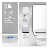 Scott® Pro Hard Roll Paper Towels with Elevated Scott Design for Scott Pro Dispenser, Blue Core Only, 1-Ply, 1,150 ft, 6 Rolls/CT (KCC25702) Case of 6