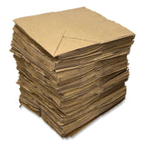 Kari-Out® Kraft Paper Bags, 11 x 7 x 12, Kraft Brown, 250/Carton (KOT1200410) Case of 250