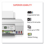 Canon® PIXMA G3270 Wireless MegaTank All-In-One Printer, Copy/Print/Scan, White (CNM5805C022) Each