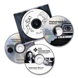 Avery® Laser CD Labels, Matte White, 100/Pack (AVE5698) Pack of 100