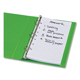 Avery® Mini Size Binder Filler Paper, 7-Hole Side Punched, 5.5 x 8.5, College Rule, 100/Pack (AVE14230) Pack of 100