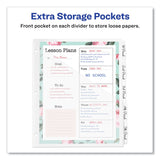 Avery® Write and Erase Durable Plastic Dividers with Straight Pocket, 5-Tab, 11.13 x 9.25, White, 1 Set (AVE16825) Pack of 2