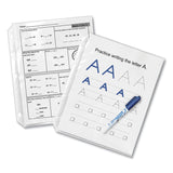 Avery® Quick Top and Side Loading Sheet Protectors, Letter, Non-Glare, 50/Box (AVE73803) 1 Case of 50