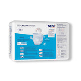 Seni® Active Super Unisex Adult Absorbent Underwear Pull On with Tear Away Seams Large Disposable Moderate Absorbency (1163848_CS) 72/CS