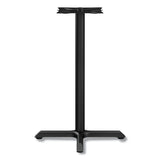 Alera® Alera Hospitality Series Single-Column Bases, 27.5" Diameter, 28.5"h, 300 lb Cap, Steel, Black (ALETBH283B) Each