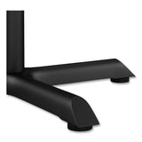 Alera® Alera Hospitality Series Single-Column Bases, 27.5" Diameter x 40.38"h, 300 lb Cap, Steel, Black (ALETBH423B) Each