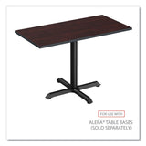 Alera® Reversible Laminate Table Top, Rectangular, 47.63 x 23.63, Medium Cherry/Mahogany (ALETT4824CM) Each
