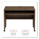 Alera® Alera Valencia Series Mobile Workstation Desk, 41.38" x 23.63" x 30", Modern Walnut (ALEVA204224WA) Each