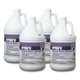 Misty® Neutral Floor Cleaner EP, Lemon, 1 gal Bottle, 4/Carton (AMR1033704) Case of 4