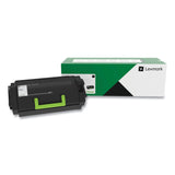 Lexmark™ 62D0H0G High-Yield Toner, 25,000 Page-Yield, Black (LEX62D0H0G) Each