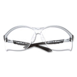 3M™ BX Molded-In Diopter Safety Glasses, +2.5 Diopter Strength, Black/Silver Plastic Frame, Clear Polycarbonate Lens (MMM1137600000) Each