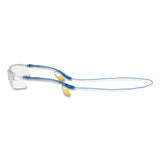 3M™ Virtua Sport CCS Protective Eyewear, Blue Plastic Frame, Clear Polycarbonate Lens (MMM1179600000) Each