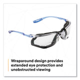 3M™ CCS Protective Eyewear with Foam Gasket, Blue Plastic Frame, Clear Polycarbonate Lens (MMM1187200000) Each