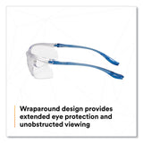 3M™ Virtua Sport CCS Protective Eyewear, Blue Plastic Frame, Clear Polycarbonate Lens (MMM1179600000) Each