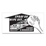 Sprayway® Crazy Clean All Purpose Cleaner, Floral Scent, 19 oz Aerosol Spray, Dozen (CGC031) Each