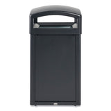 Rubbermaid® Commercial TAILOR Decorative Outdoor Waste Receptacle Frames, 51 gal, Metal, Black (RCP2182678) Each