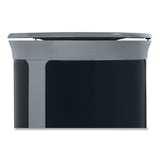 Rubbermaid® Commercial ENHANCE Series Waste Receptacle, 23 gal, Metal, Pearl Gray/Umbra Gray (RCP2172849) Each