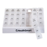 HealthSmart® Pill Organizer Large 7 Day 4 Dose (724874_EA) 1/EA