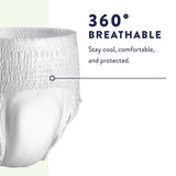 Prevail® Per-Fit® Extra Unisex Adult Absorbent Underwear Pull On with Tear Away Seams Large Disposable Heavy Absorbency (1243751_CS) 80/CS
