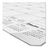 Blueline® Gold Collection Monthly Desk Pad Calendar, 22 x 17, White/Gold Sheets, Black Headband, 12-Month (Jan to Dec): 2026 (REDC199003) Each