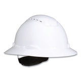 3M™ SecureFit H-Series Hard Hats, H-800 Vented Hat with UV Indicator, 4-Point Pressure Diffusion Ratchet Suspension, White (MMMH801SFVUV) Each