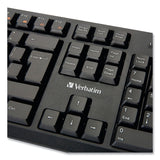 Verbatim® Wired Keyboard, Black (VER70735) Each