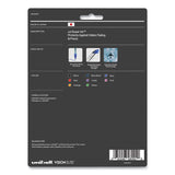 uniball® VISION ELITE Hybrid Gel Pen, Stick, Fine 0.5 mm, Assorted Ink and Barrel Colors (UBC58092PP) Set of 8