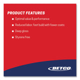 Betco® Finish 101 Floor Finish, 1 gal Bottle, 4/Carton (BET6960400) Case of 4