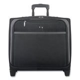 Solo Dakota Rolling Overnighter Case, 16", 8 x 16 x 14.2, Black (USLCLA9014U2) Each
