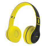 Crayola Boost Active Wireless Headphones, Black/Yellow (MIGCHPBT348K) Each
