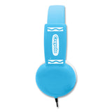 Crayola Cheer Wired Headphones, Blue/White (MIGCHPM510B) Each