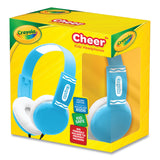 Crayola Cheer Wired Headphones, Blue/White (MIGCHPM510B) Each